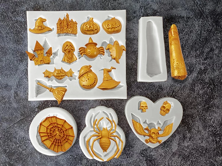 Xellouin uchun maxsus silikon qoliplar