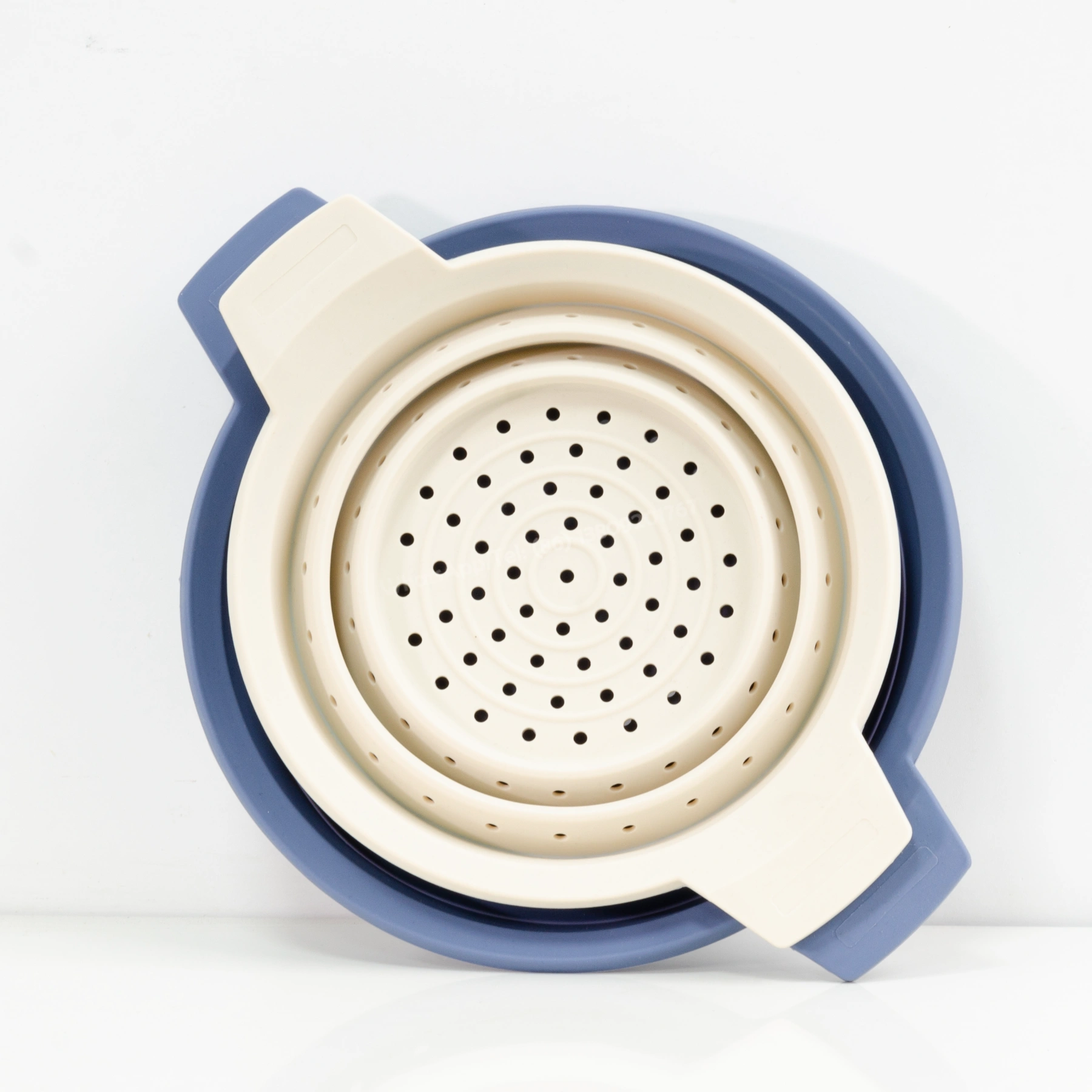 OEM ODM シリコン折りたたみ式水切り＆ストレーナーバスケット