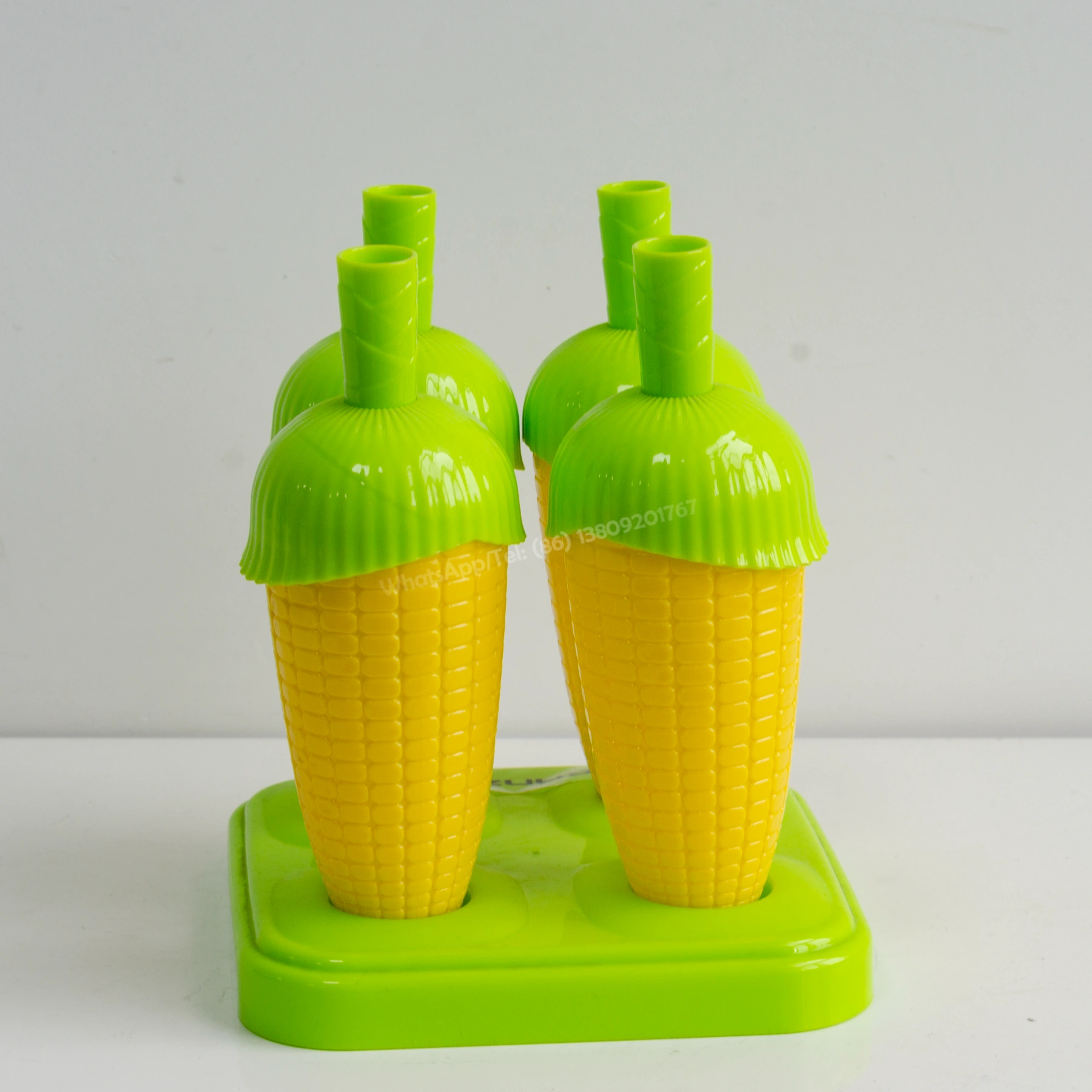 Premium Wholesale Custom Reusable Corn Shape Plastic Popsicle Mold ...