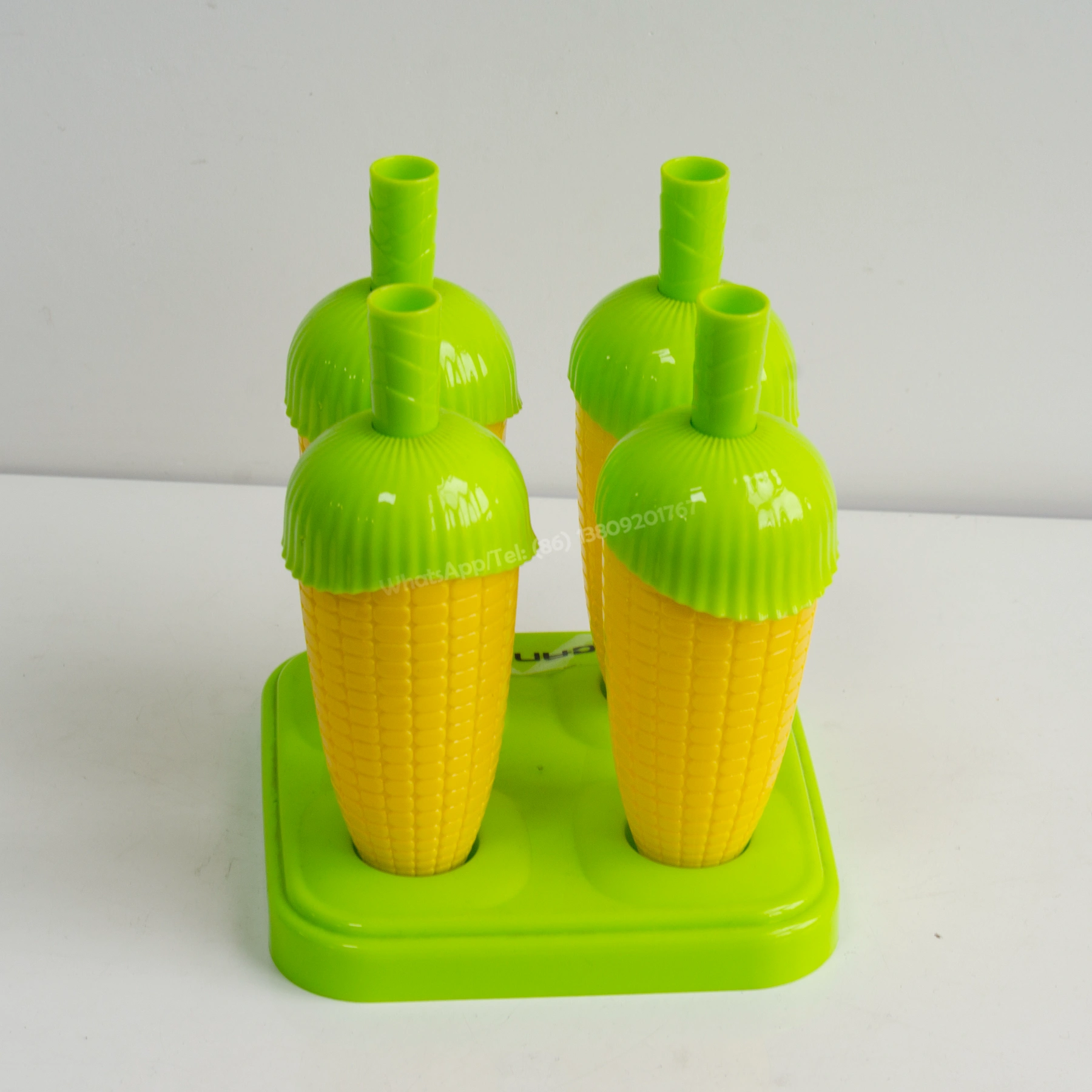Premium Wholesale Custom Reusable Corn Shape Plastic Popsicle Mold ...