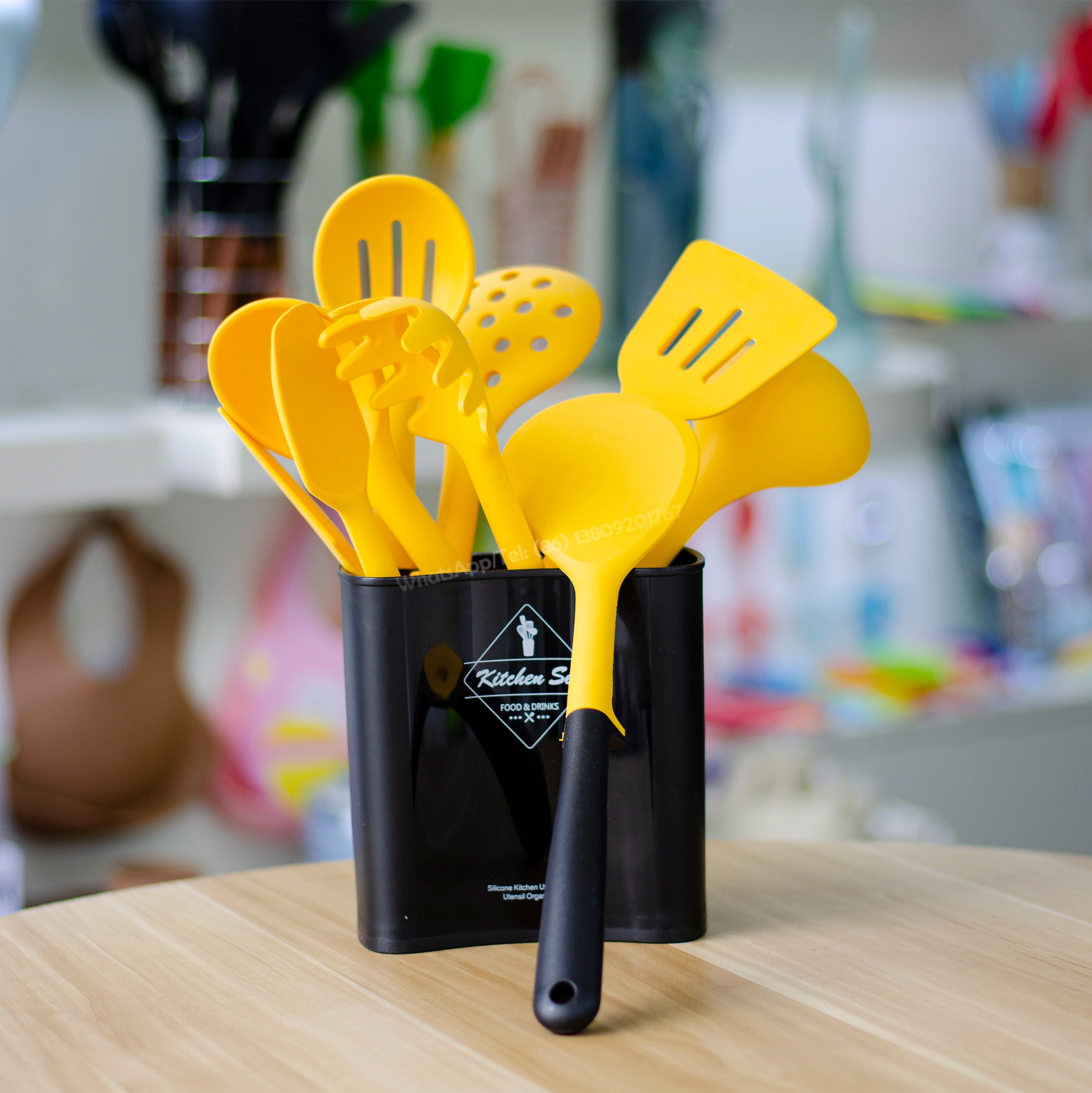 Wholesale Custom Fabrication Silicone Cooking Utensils Set Vendor