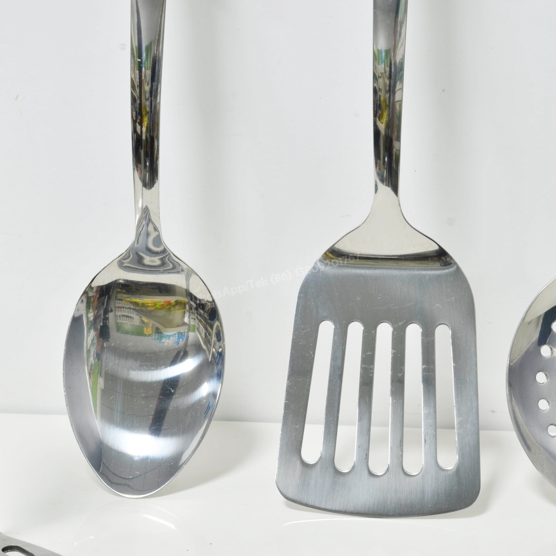 China Premium Wholesale Custom Stainless Steel Kitchen Cooking Utensils Set Factory