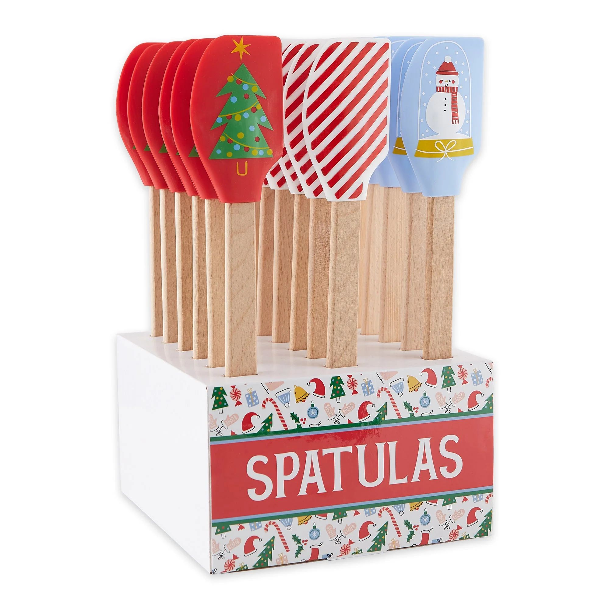 Custom Holiday Silicone Spatulas