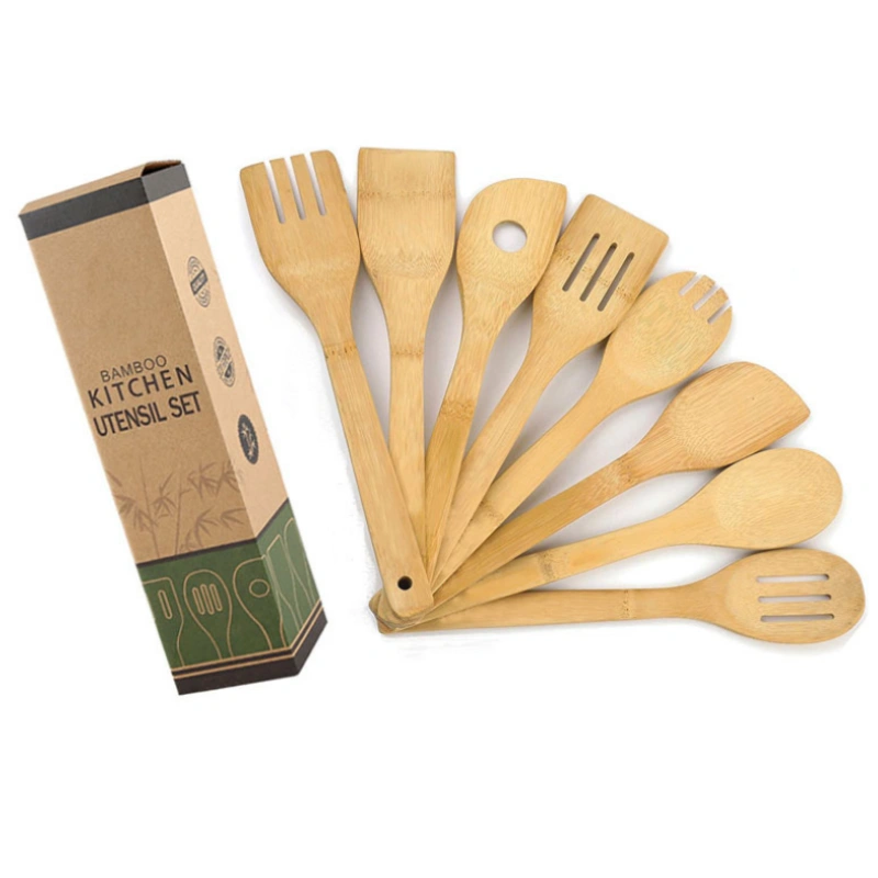 대나무 조리도구 세트 도매 대나무 조리도구 공장 1