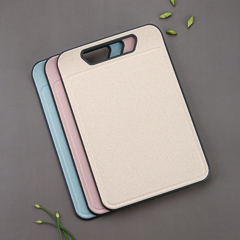 Custom Thick Block Plastic Cutting Board With Juice Groove 1