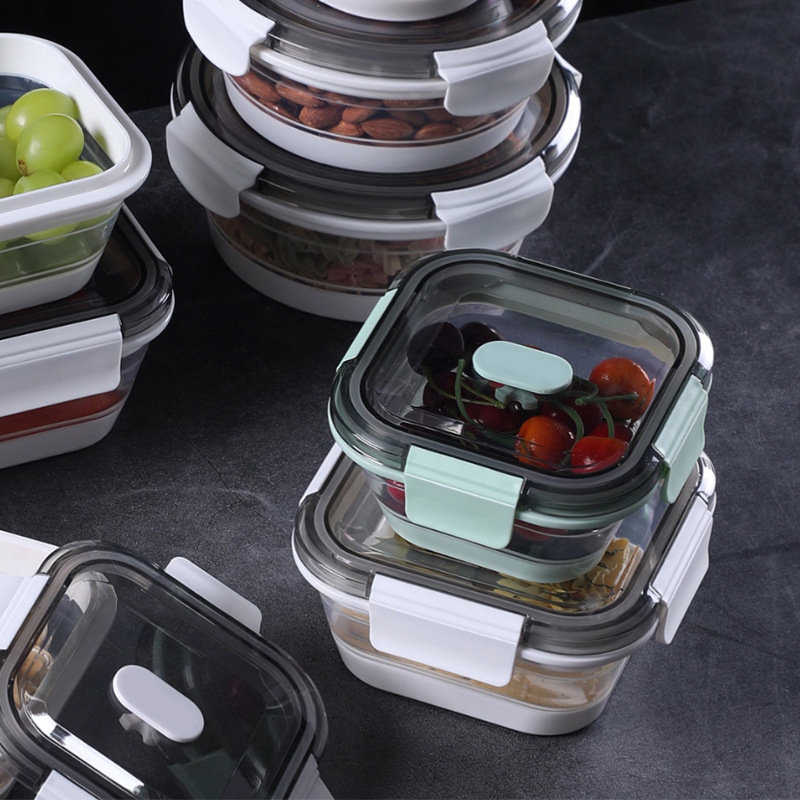 Χονδρικό πτυσσόμενο σετ δοχείων αποθήκευσης τροφίμων σιλικόνης 3