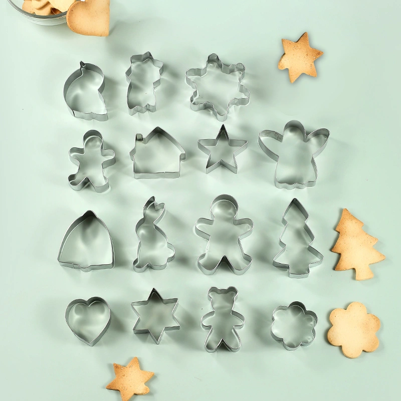 Wholesale Stainless Steel Cookie Cutter Christmas Cookie Mold