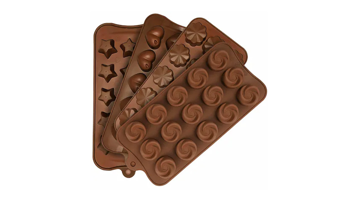 Können Sie Silikonformen mit Schokolade verwenden?