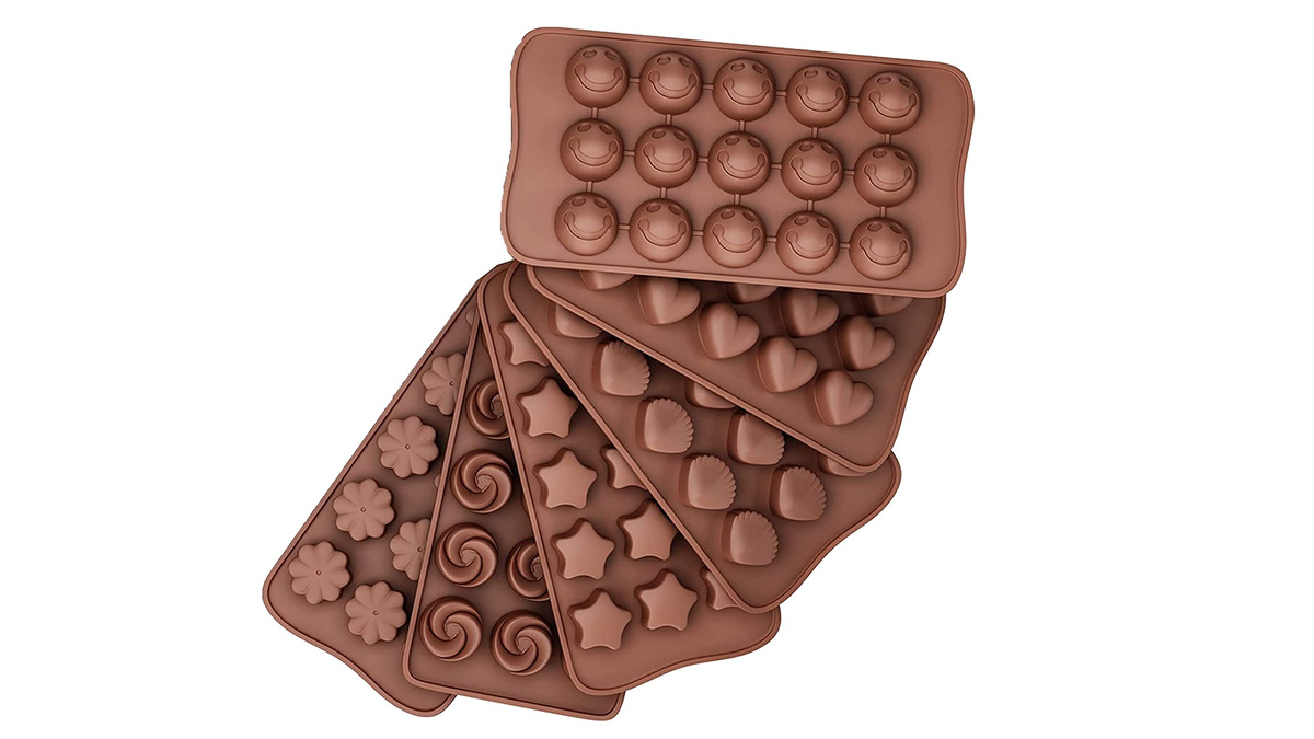 Kun je siliconen mallen gebruiken met chocolade?