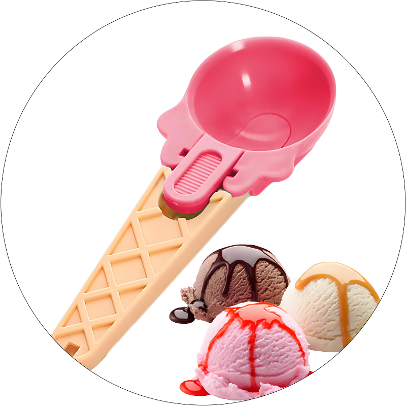 Ice Cream Scoop Banner