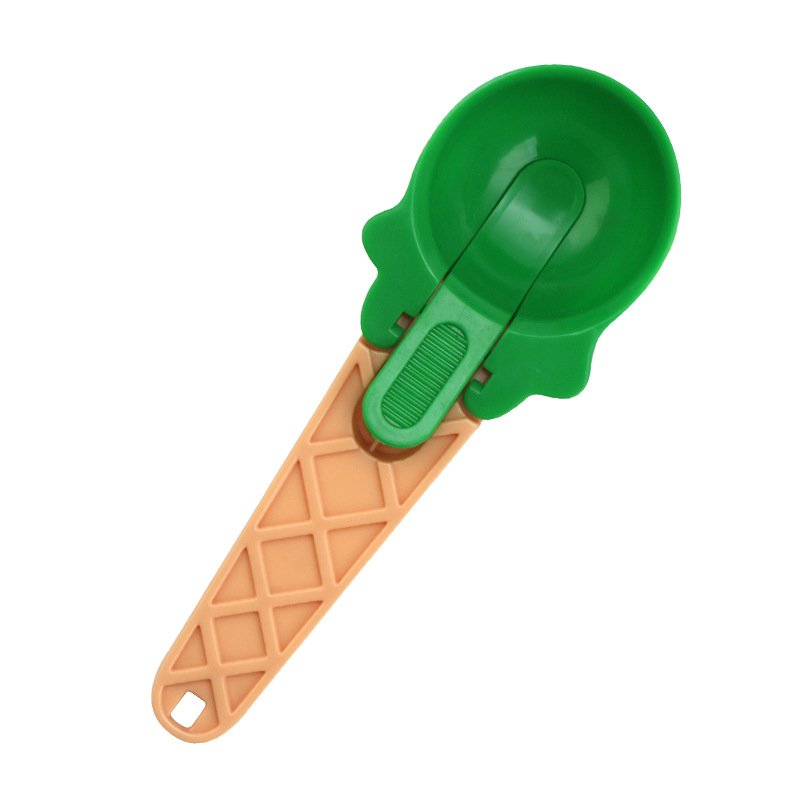 Wholesale Plastic Ice Cream Scoop With Trigger Release 2