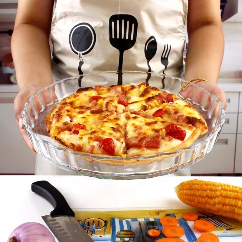 Borosilicate Pie Plate Wholesale Large Glass Baking Dish 1 911