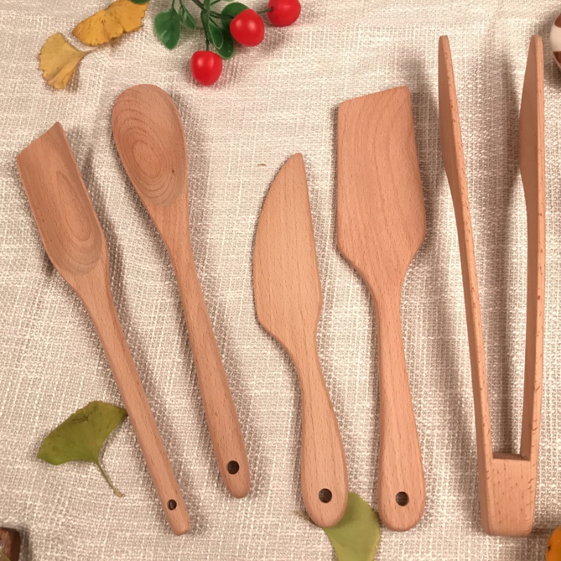 Wood Utensils Set
