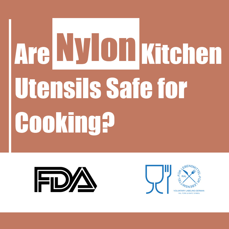 Är köksredskap i nylon säkra för matlagning