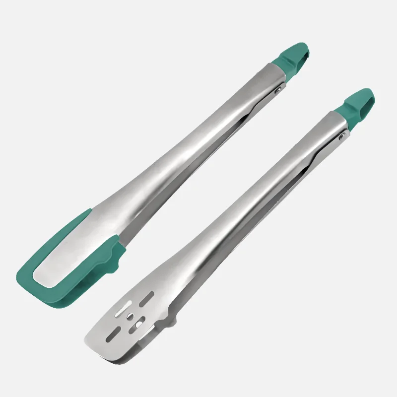 Bespoke Stainless Steel Food Tong With Silcone Tip 1