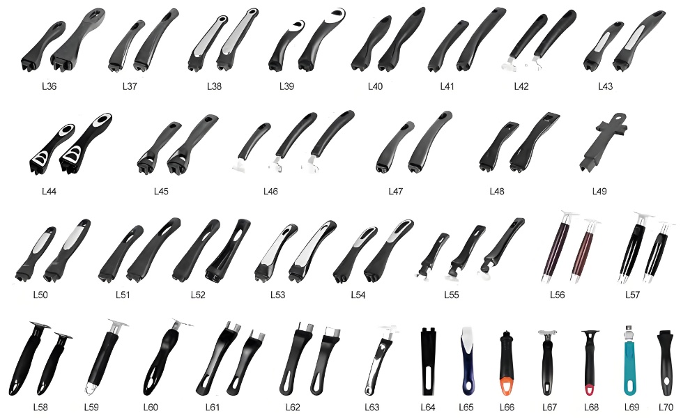 أجزاء مقبض الباكليت لأواني الطهي 1