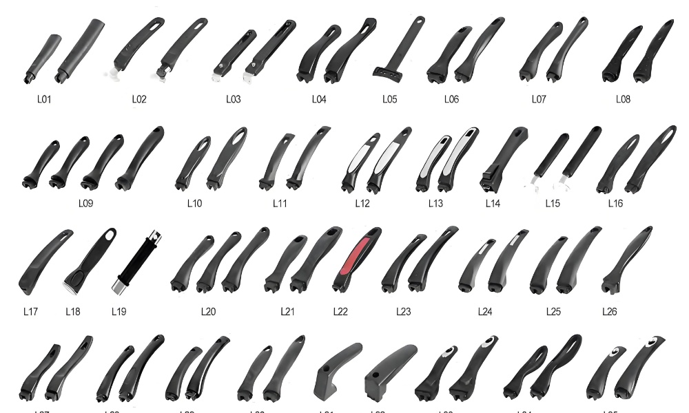 أجزاء مقبض الباكليت لأواني الطهي 2