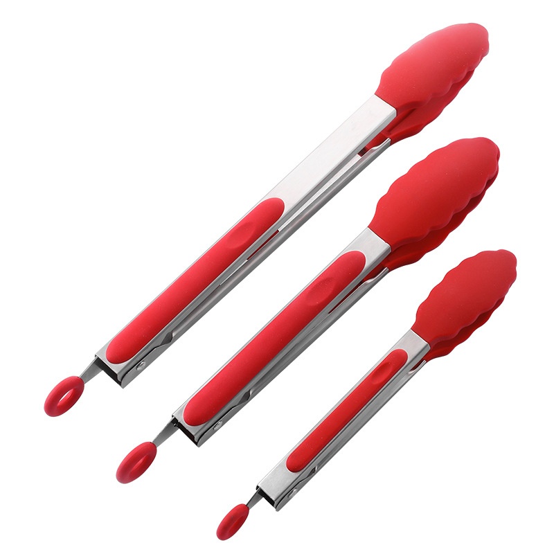 Wholesale Kitchen Tongs With Silicone Tips 3