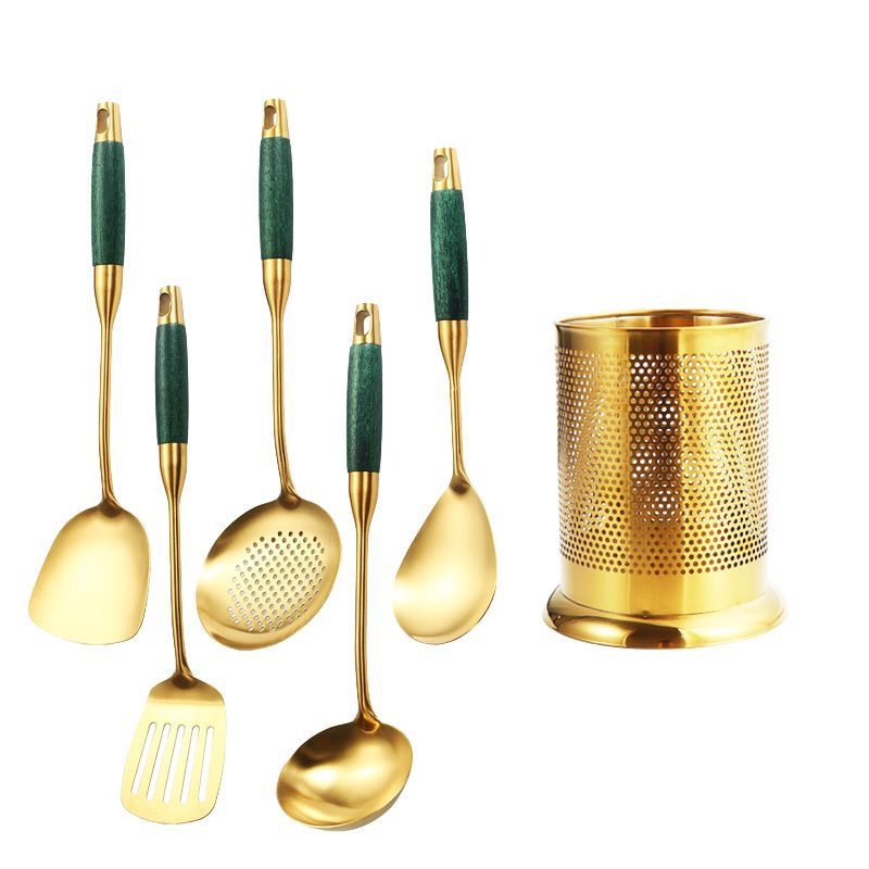 Best Gold Kitchen Utensils Stainless Steel Wholesale 2