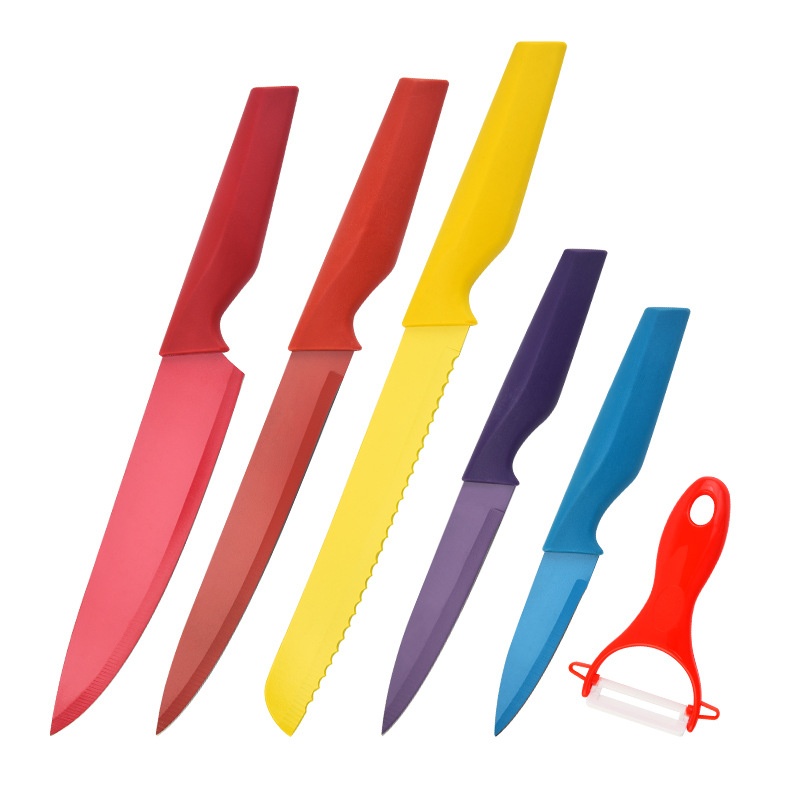 Ensemble de couteaux de cuisine tranchants personnalisés en gros 1