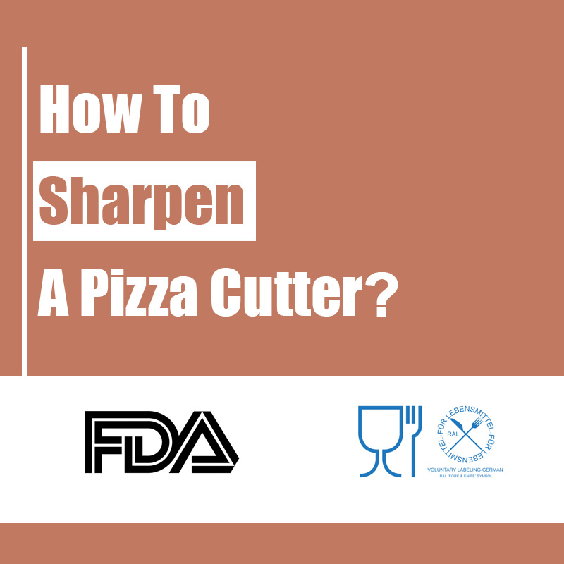Hur man slipar en pizzaskärare