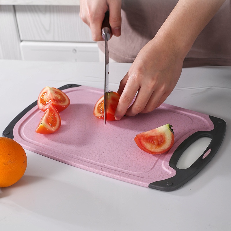 Planche à découper en paille de blé en gros 4