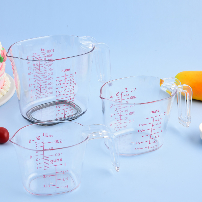 Custom Plastic Clear Measuring Cup 1