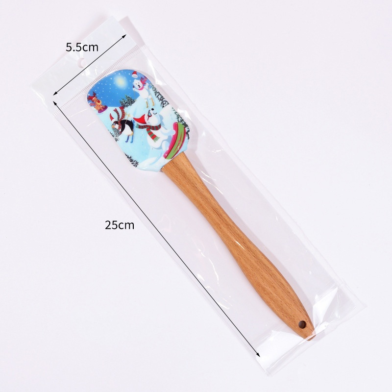 홀리데이 스패출라 실리콘 도매 12개