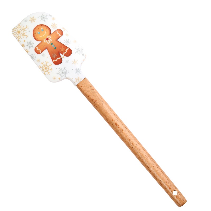 Espátula navideña de silicona al por mayor 10