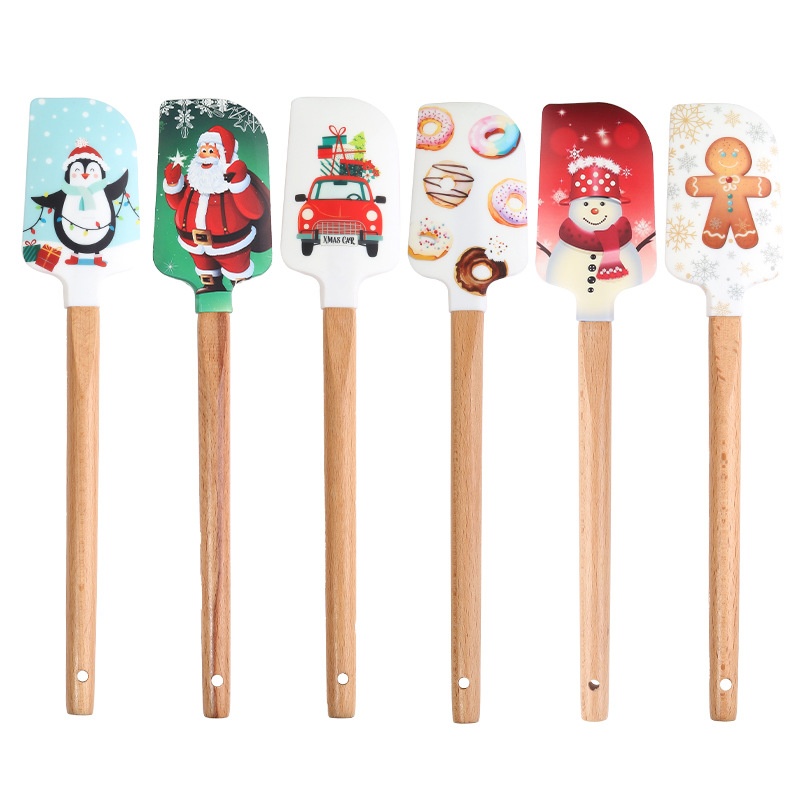 Silicone Christmas Spatula Wholesale
