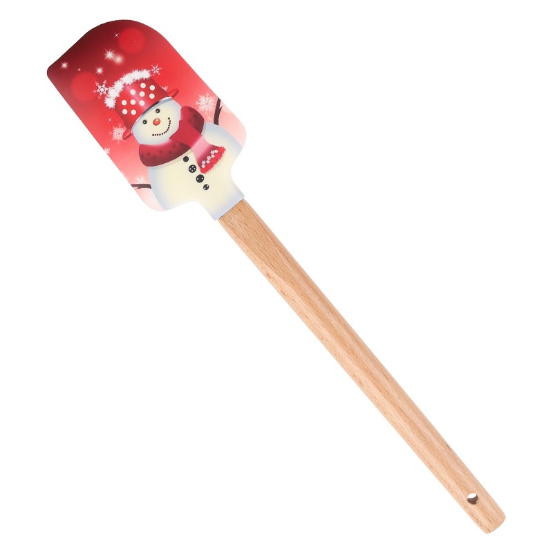 Espátula navideña de silicona al por mayor