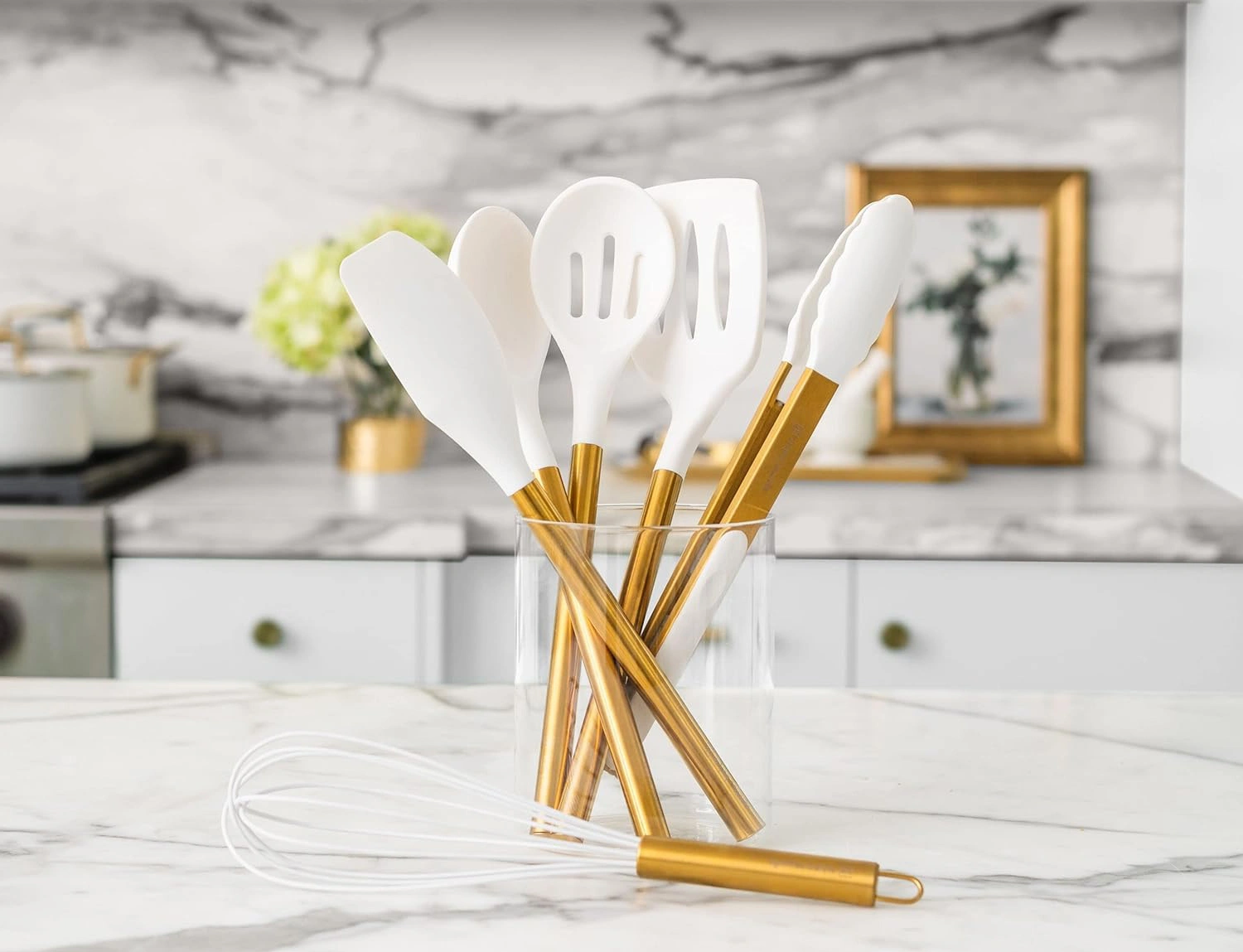 Poggiacucchiaio Da Cucina In Silicone - Supporto Termico E Antiscivolo Per Mestoli E Pentole - Design Elegante Per Una Cucina Ordinata