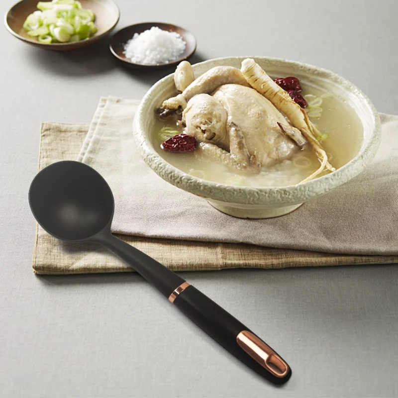 Wholesale Cooking Utensils Nylon Kitchen Utensil With Rack 3