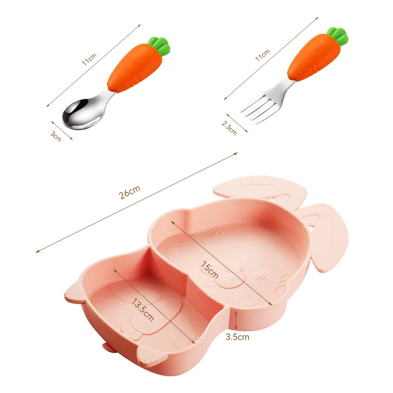Silikon Bebek Beslenme Seti 3