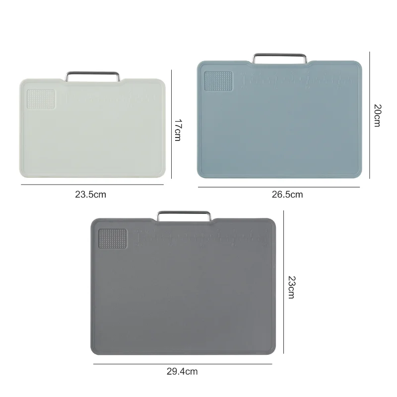 China Private Label Pp Cutting Board Set Of 3