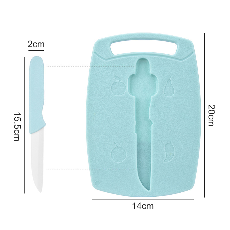 カスタム厚手まな板と皮むきナイフセット