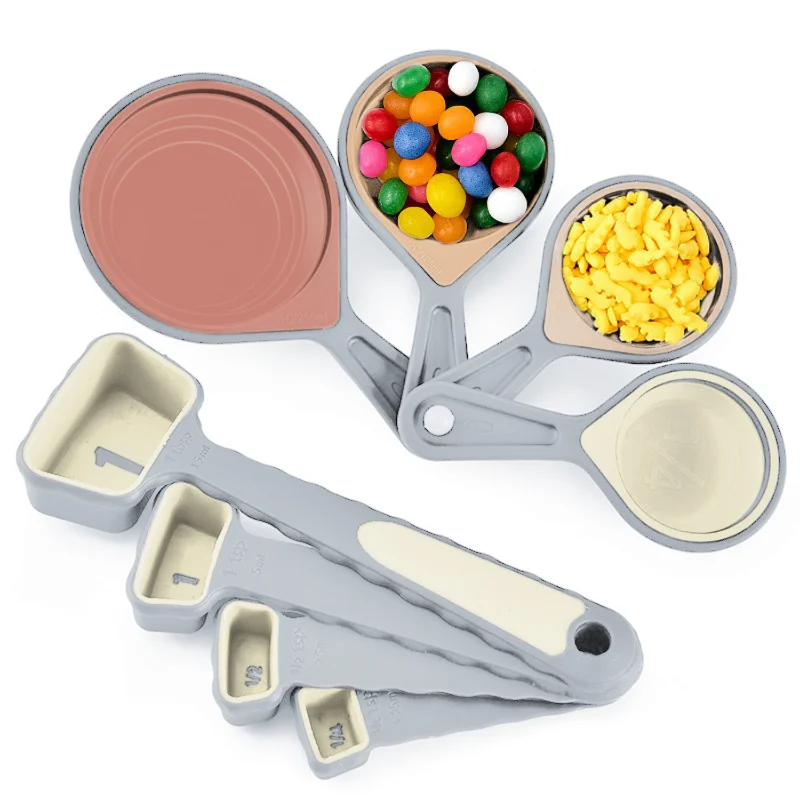Toptan Katlanabilir Ölçü Kapları ve Kaşık Seti 2