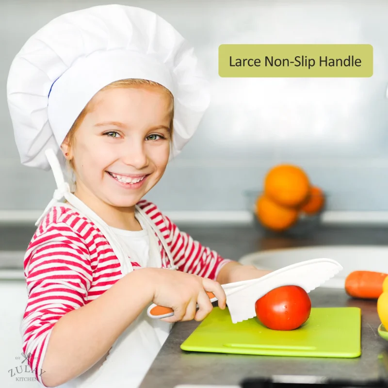 Private Label Plastic Kids Knife Set 3