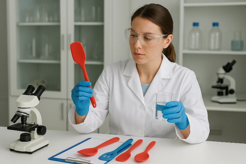 LFGB sertifitseerimise silikoonist köögitarvete test