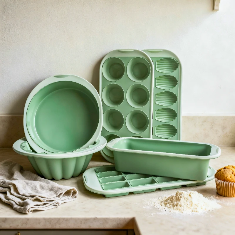 Silikon Kek Pişirme Kapları