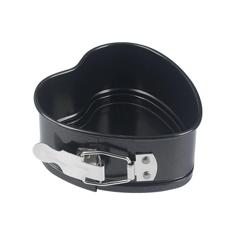 Moule à gâteau en acier au carbone en forme de cœur