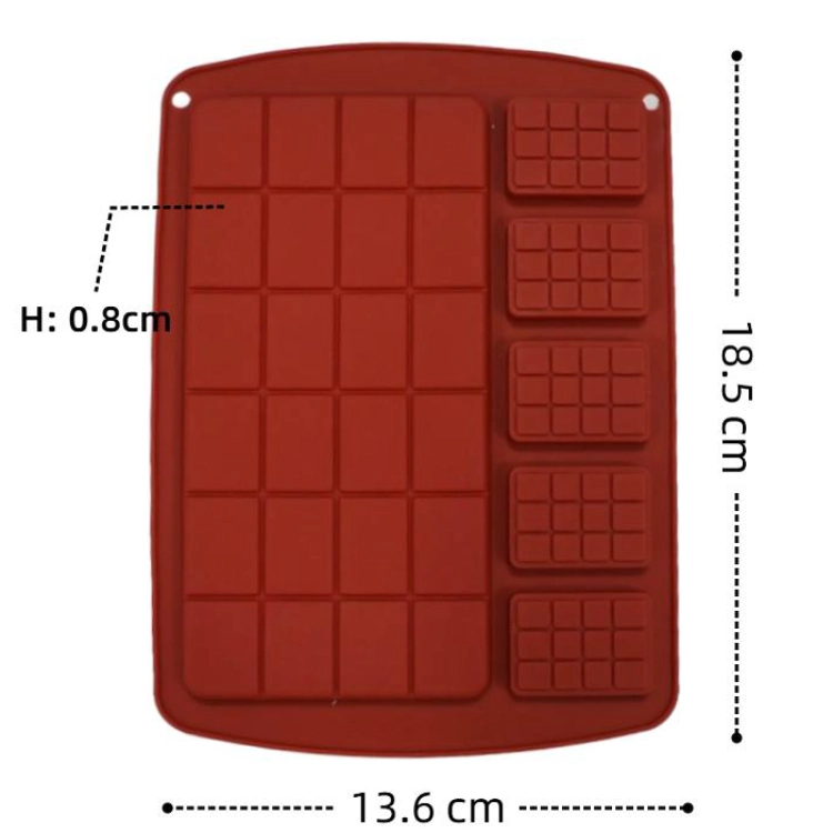 Fabrik für karierte Silikon-Schokoladenformen in China 1