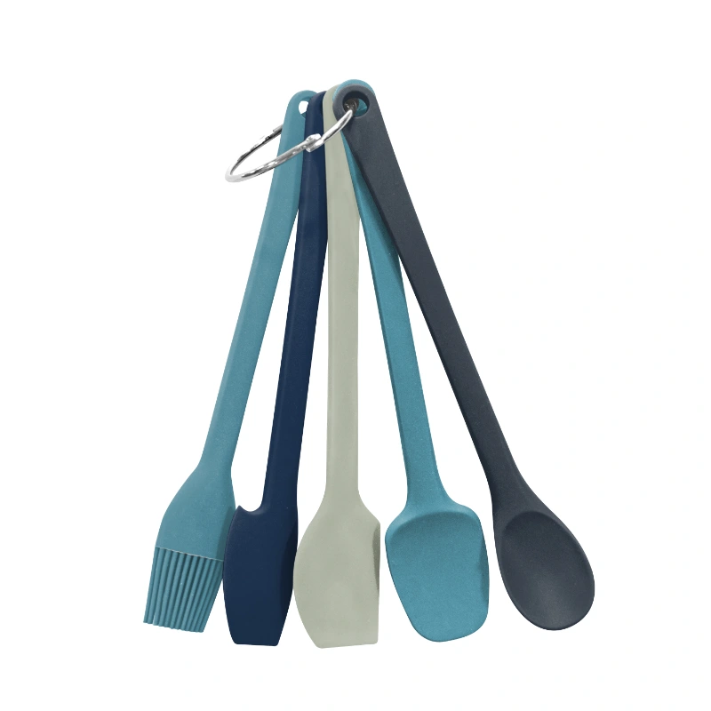 Ensemble de 5 pièces en silicone pour pâtisserie facile, fabriqué sur mesure en Chine (usine 1).