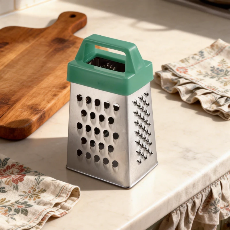 Private Label Custom 4 Side Box Grater With Container 2