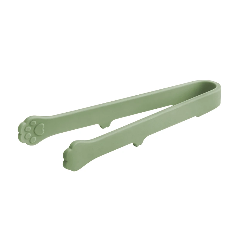 Wholesale Silicone Kitchen Cooking Tongs With Cat Paw Pattern 1