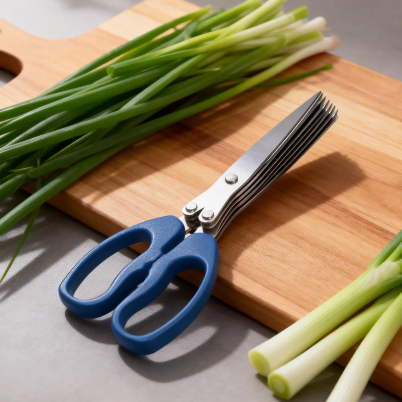 Fabricante atacadista de tesouras de aço inoxidável para cortar ervas 4