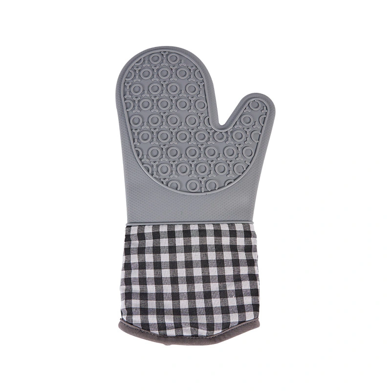 Wholesale Silicone Heat Resistant Oven Gloves With Fingers 1