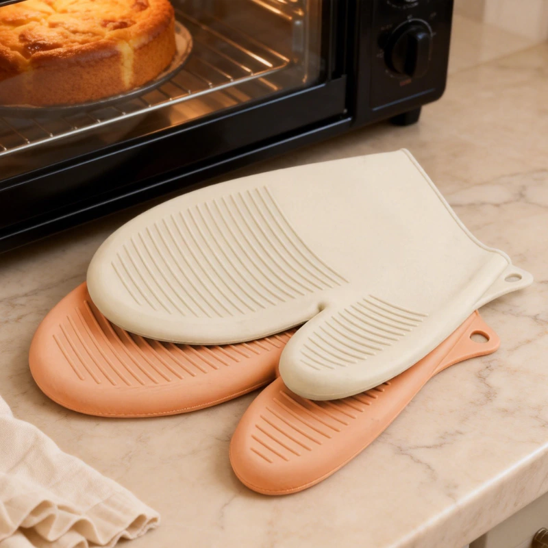 Wholesale Silicone Rubber Oven Mitt Pot Holder Supplier 2