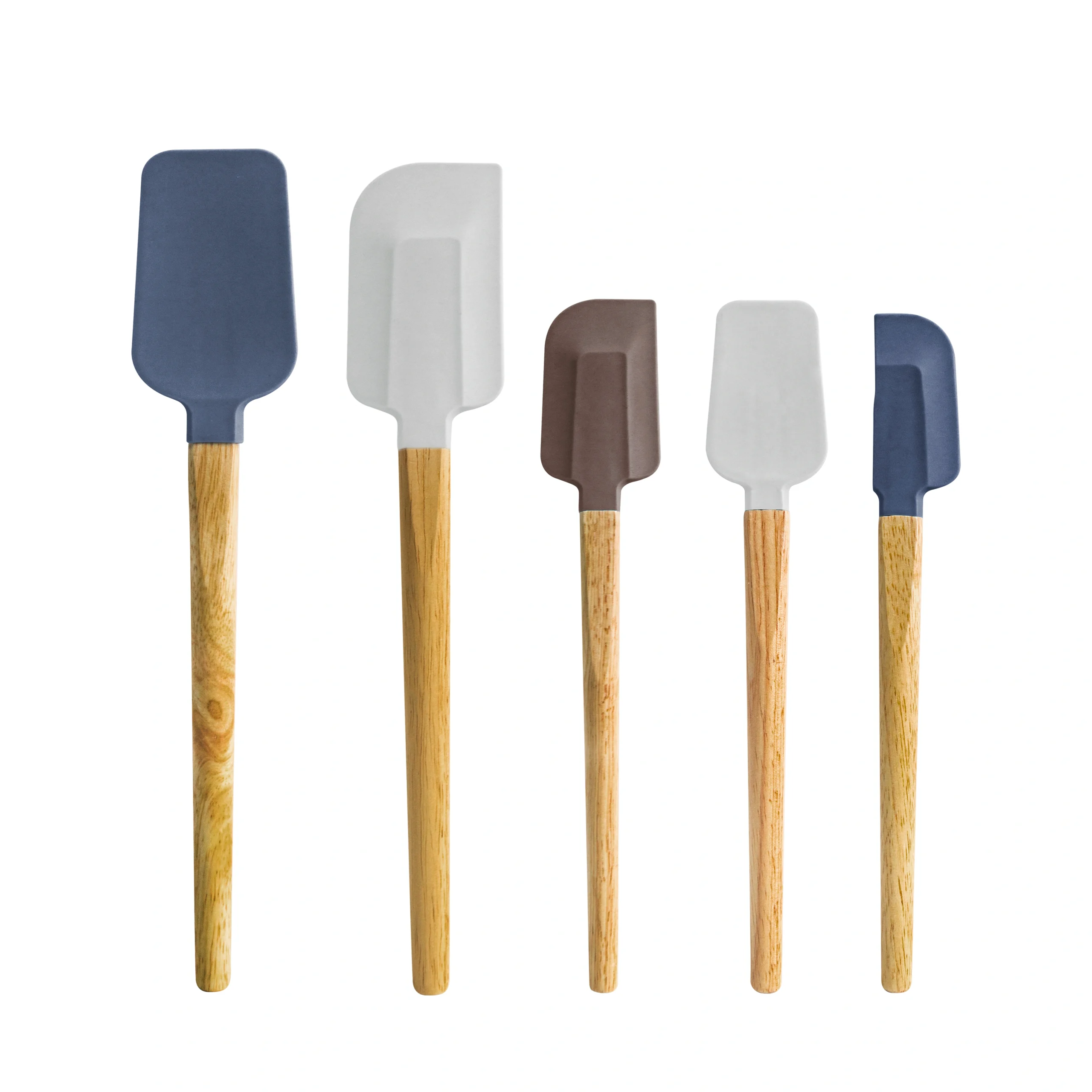 Wholesale Silicone Spatula With Wooden Handler Supplier 1
