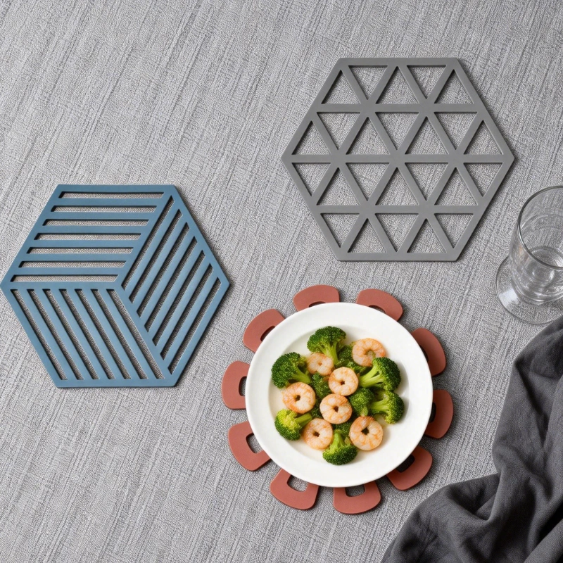 Fornitore all'ingrosso di tappetini da cucina in silicone resistenti al calore 2